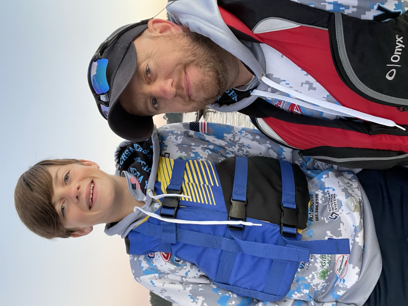 Family-friendly outdoor coaching moment with Palmetto Bass Academy